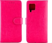 Mobigear Wallet Bookcase voor de Huawei P40 Lite - Roze