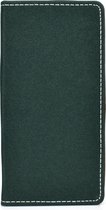Huawei P40 Lite Hoesje - Mobigear - Wallet0 Serie - Kunstlederen Bookcase - Groen - Hoesje Geschikt Voor Huawei P40 Lite