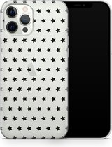 ShieldCase Take Me To The Stars geschikt voor Apple iPhone 12 / 12 Pro hoesje - transparant/zwart