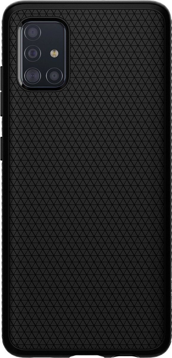 Spigen Liquid Air Samsung Galaxy A51 Hoesje Matte Zwart