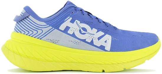 HOKA One Carbon X - Heren Hardloopschoenen Sport Running Schoenen  Blauw-Geel | bol.com