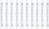 10 stuks Halogeen R7s 118mm 150W helder dimbaar