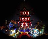 Light My Bricks -Geschikt voor LEGO Ninjago, Temple of Airjitzu 70751 Verlichtings Set