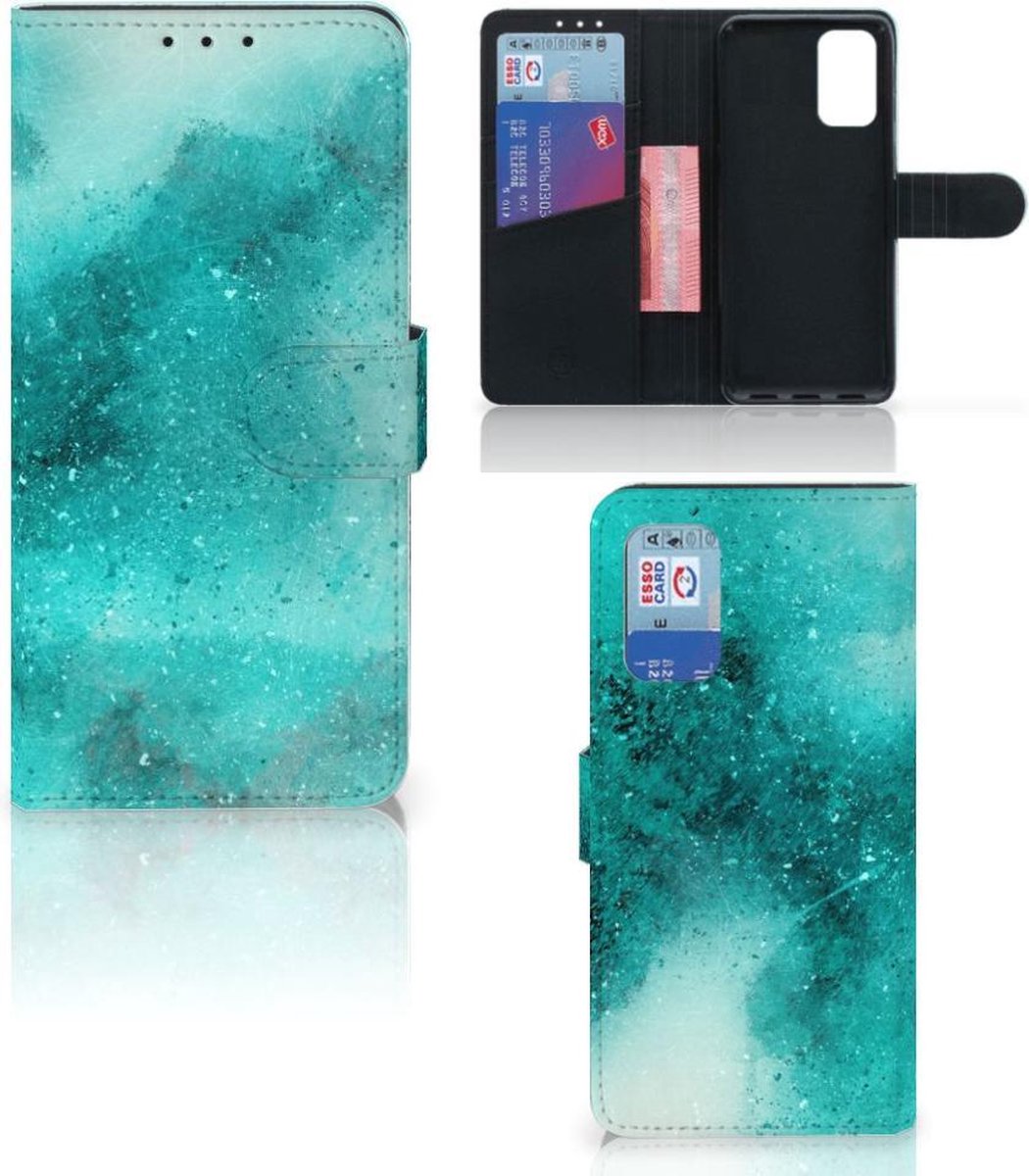 Hoesje Samsung Galaxy A32 4G Painting Blue