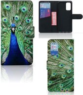 Wallet Book Case Samsung Galaxy A32 4G | A32 5G Enterprise Editie GSM Hoesje Pauw
