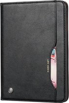 Voor iPad 10.2 Kneed Huidtextuur Horizontale Flip Leren Case met Fotolijst & Houder & Kaartsleuven & Portemonnee (Zwart)