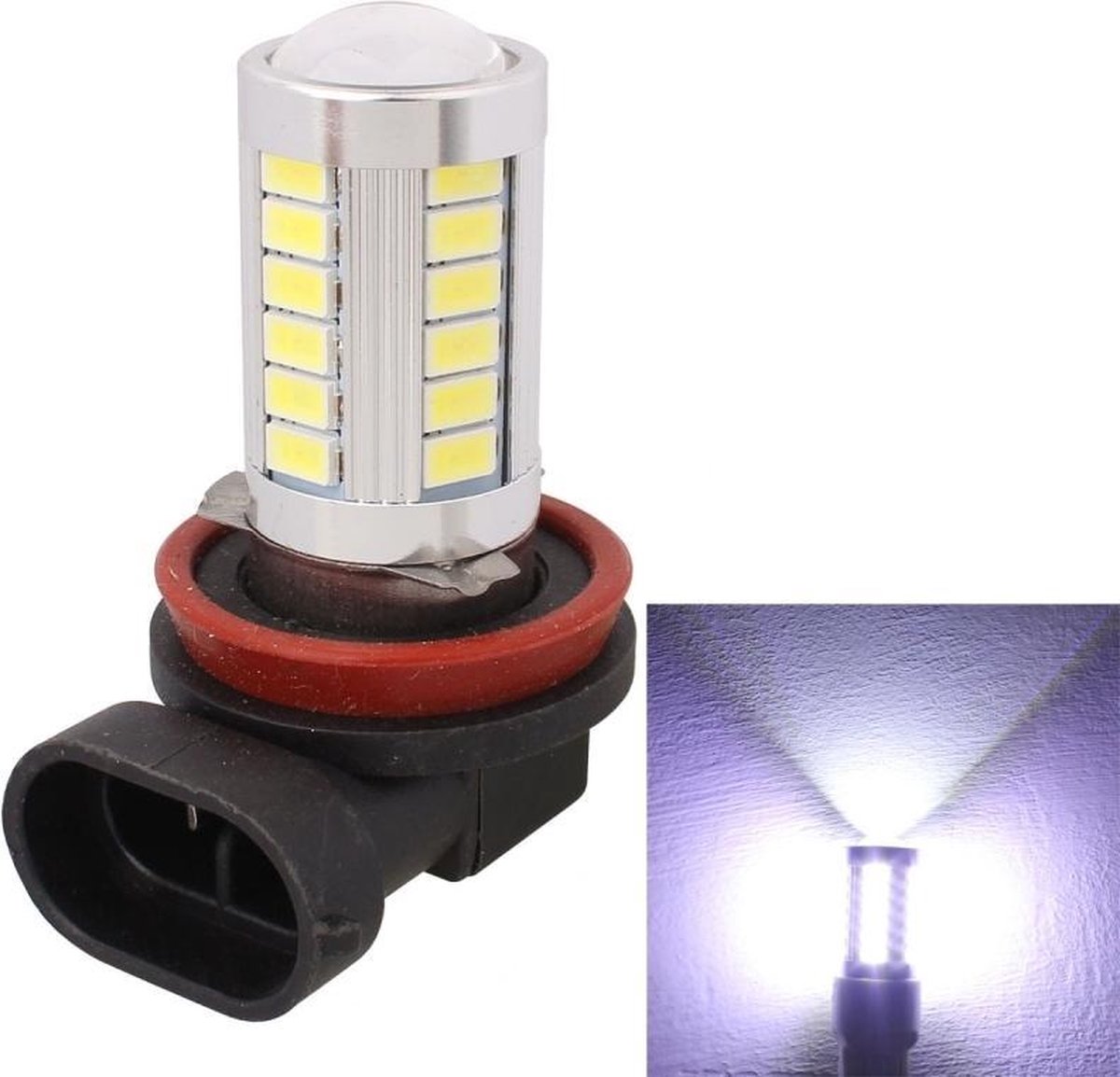 5630 LED SMD auto mistlamp - H8/H11 Fitting - 2 stuks