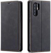 Voor Huawei P30 Pro Forwenw Dream Series Oil Edge Strong Magnetism Horizontal Flip Leather Case with Holder & Card Slots & Wallet & Photo Frame (Black)