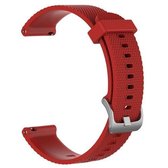Smart Watch siliconen polsband horlogeband voor POLAR Vantage M 22 mm (rood)