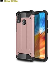 Voor Huawei Honor 9X lite Magic Armor TPU + PC Combinatie Case (Rose Gold)