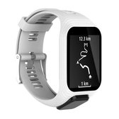 Siliconen sportpolsband voor Tomtom Runner 2/3 serie (wit)