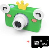D9 8.0 megapixellens Mode dunne en lichte mini digitale sportcamera met 2.0 inch scherm & kikkervorm beschermhoes & 16G geheugen voor kinderen