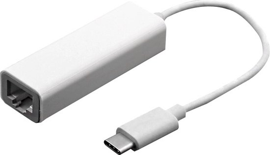 Cable Matters USB-C naar Gigabit ethernetadapter met 100W opladen - Tot 480Mbps bekabelde ethernetsnelheid voor Chromecast met Google TV (Google TV Chromecast 2020-versie), laptops en meer