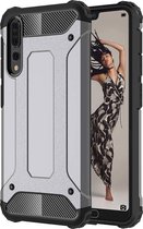 Voor Huawei P20 Pro Full-body robuuste TPU + pc combinatie achterkant beschermhoes (grijs)