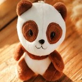 3 STKS Panda Pluche Doll Bag Sleutelhanger (1)