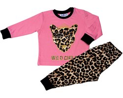 Fun2Wear - Pyjama Wild Child - Roze - Maat 116 - Meisjes