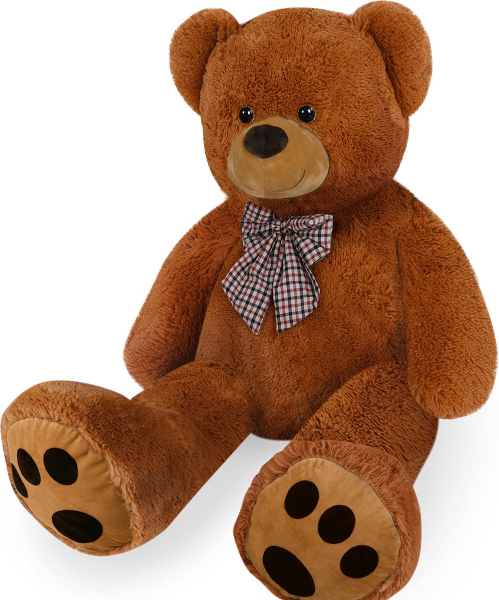 transfusie Sportschool Mantel Teddybeer, knuffelbeer, teddy XXXL , knuffel, beer, bruin | bol.com