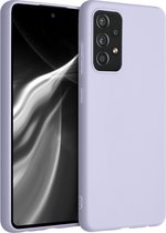kwmobile telefoonhoesje voor Samsung Galaxy A52 / A52 5G / A52s 5G - Hoesje voor smartphone - Back cover in lavendel