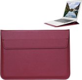 Universele envelop stijl PU lederen tas met houder voor ultradunne notebook tablet pc 11,6 inch, afmeting: 32,5x21,5x1cm