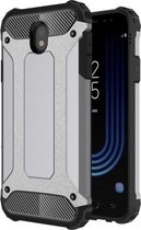 Voor Galaxy J730 Europese versie Magic Armor TPU + pc-combinatie (grijs)