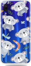 Mode Zachte TPU Case 3D Cartoon Transparante Zachte Siliconen Cover Telefoon Gevallen Voor Xiaomi Redmi Note7 Pro / Redmi Note7 / Redmi Note7S (Koala)