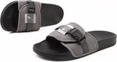 Stel mode comfortabele en zachte slippers (kleur: grijs maat: 40)