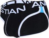 Andrew Christian Show-It Retro Pop Brief Zwart - MAAT M - Heren Ondergoed - Slip voor Man - Mannen Slip