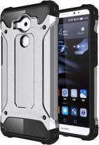 Voor Huawei Mate 8 Tough Armor TPU + PC combinatiebehuizing (grijs)