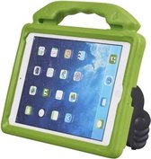 Schokbestendige EVA-duimbumperhoes met handvat en houder voor iPad 9.7 (groen)