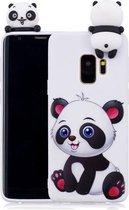 Voor Galaxy S9 schokbestendig Cartoon TPU beschermhoes (Panda)