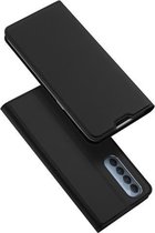 Voor OPPO Reno4 Pro DUX DUCIS Skin Pro-serie Horizontale flip PU + TPU lederen tas, met houder en kaartsleuven (zwart)