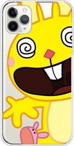 Voor iPhone 11 Pro Max Lucency Painted TPU Protective (Dizzy Rabbit)