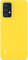 Voor Samsung Galaxy A52 5G IMAK UC-2-serie schokbestendige volledige dekking Soft TPU-hoes (geel)
