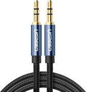 Ugreen AV112 audiokabel 3,5 mm luidsprekerlijn aux-kabel, lengte: 2 m (blauw)
