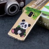 Panda Pattern Soft TPU Case voor Galaxy S9