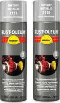 Rust-Oleum Hard Hat Metallic Fonkelend Alumiuim