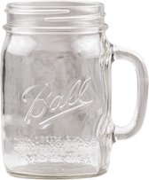 Mason Jar - Drinkglas - Brede Opening - 700 ml - 4 stuks. |.  10.23