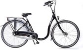 Aldo 28 inch lage instap fiets zwart alu 3v handrem zwart