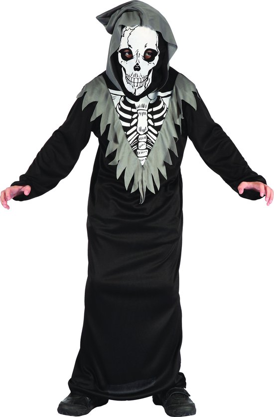 "Verkleedkostuum skelet maaier voor jongens Halloween pak ! - Verkleedkleding - 128/134"