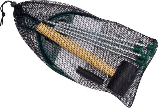 Eurotrail Accessoireset Tent Staal Zwart/zilver 8-delig van Eurotrail — afbeelding 2