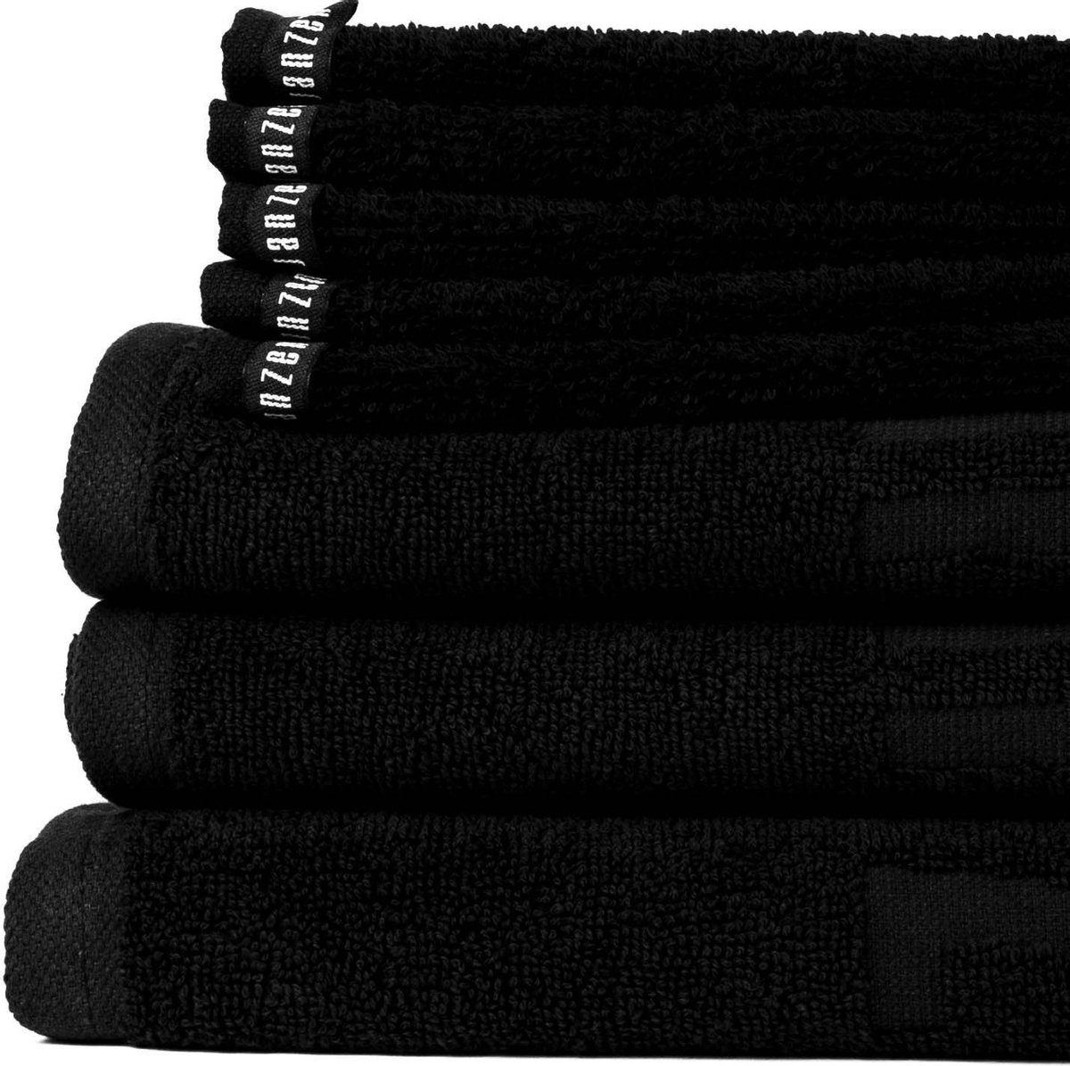 JANZEN Handdoek zwart