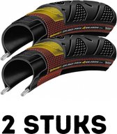 Fietsband - Buitenband - Set van 2 - Grand Prix 4 Seasons 28 x 1.25 (32-622) zwart