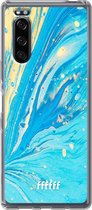 Sony Xperia 5 II Hoesje Transparant TPU Case - Endless Azure #ffffff