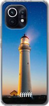 6F hoesje - geschikt voor Xiaomi Mi 11 -  Transparant TPU Case - Lighthouse #ffffff