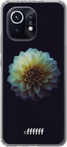 6F hoesje - geschikt voor Xiaomi Mi 11 -  Transparant TPU Case - Just a Perfect Flower #ffffff