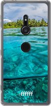 6F hoesje - geschikt voor Sony Xperia XZ2 -  Transparant TPU Case - Beautiful Maldives #ffffff