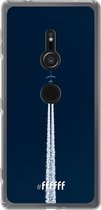 6F hoesje - geschikt voor Sony Xperia XZ2 -  Transparant TPU Case - Flying #ffffff