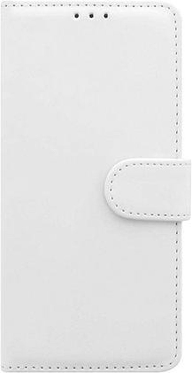 Bookcase OnePlus 9 Pro Hoesje Wit met Pasjeshouder