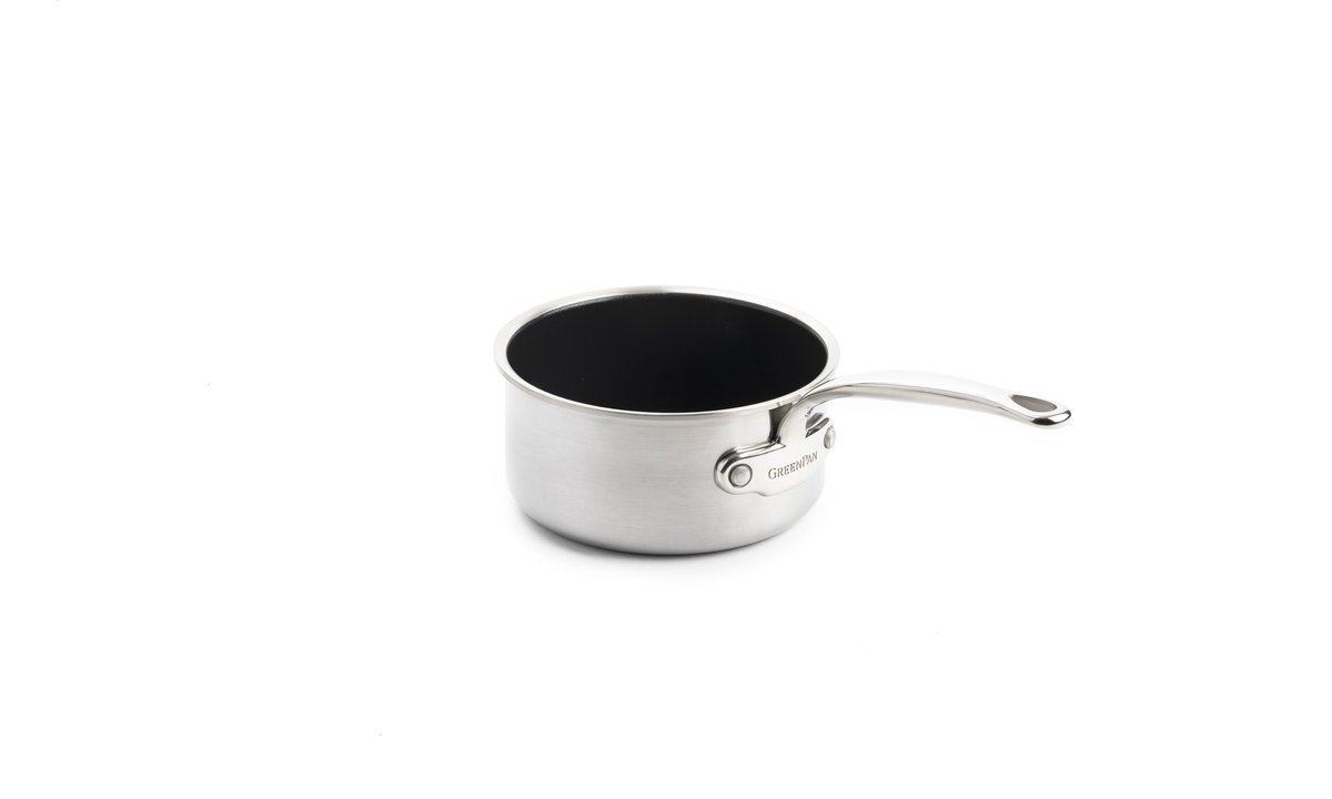 GreenPan Premiere Steelpan - Ø 16 cm/1.5L - RVS - Inductie