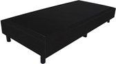 Bedworld Boxspring 70x220 - Lederlook - Zwart (MD9100)